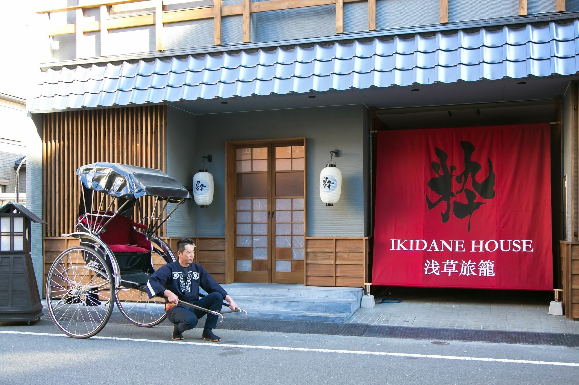 Готель Ikidane House Asakusa Hatago Токіо Екстер'єр фото